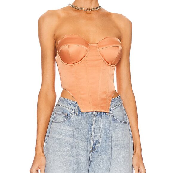 Camila Coelho - Cassandra Corset Peach - Picture 1 of 5